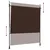 vidaXL Zunanja Rolfa Rjava 100 x 270 cm