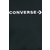 Dukserica Converse za žene, boja: crna, s aplikacijom