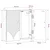 Kabinet za mete HOORN Crna 52,5 x 10,5 x 53,5 cm