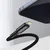 BASEUS Kabel za iPhone USB-C – Lightning, hitro polnjenje 20 W, 1 m – črn