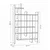 Hanah Home Polica za knjige Manco, 122x188x25.5 cm, Braon