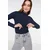 Trendyol Milla Ženska bluza TWOAW21BZ0423, Tamnoplava