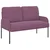 Setovi sofa 3 pcs Ljubičasta 115 x 56 x 80 cm Šperploča