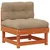 Set lounge namještaja za vrt ARAKIL 8 pcs Voštanosmeđa