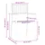 Vrtna stolica 8 pcs Smeđa 56 x 54,5 x 87 cm Čvrsto teak drvo