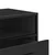 TV ormarić crni 80x34,5x40 cm konstruirano drvo i metal