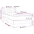 Vidaxl Box spring postelja z vzmetnico krem 80x200 cm blago