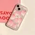 Yingkaida Maska za mobilni telefon iPhone 14, Roze