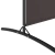vidaXL Paravan 3-delni 525x180 cm rjavo blago