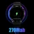 Smart Watch DT5 Mate crni (silikonska narukvica)