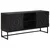 TV ormar s ladicama s policom s pohranom Crna 105 x 30 x 54 cm