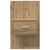 Noćni ormar s ladicama 2 pcs Umjetnički hrast 50 x 32,5 x 80cm