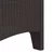 Vrtna stolica 4 pcs Smeđa 53 x 49 x 85 cm Polipropilen