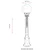 Lessentiel Maison Spoljna lampa BSU-68187-1BSY-M2-KOP, 85 cm, Podna, ABS, IP65, E27, 60W, Crna