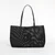 Ročna torba Calvin Klein Emblem Mesh Tote LV04F3380G Črna