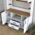 Hanah Home Višenamenska komoda JE168-3257, 120 x40 x184.2 cm, Bela