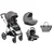 Kikka Boo Kolica Thea 3in1 set sa auto sedištem i tvrdom korpom Light Grey