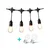 BOLZZ Bastenske LED lampice 20 m (20 sijalica), 9 W