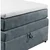 MID.YOU POSTELJA BOXSPRING 120 cm  x 200 cm , antracit