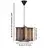 Opviq Luster Star Cage, 60cm