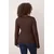 Trendyol Curve Ženska bluza Tbbaw26Af00017, Braon