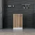 Hanah Home kuhinjski element Minar 4123, 50 cm, beli / dore