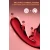 SuperLove Triple Stimulation Licking Tongue & Flapping G-Spot Vibrator Red