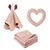 Bibs poklon set za bebe, Blush