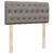 vidaXL Box spring postelja z vzmetnico taupe 90x200 cm blago
