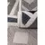 Tepih SHIFT 80x150 cm siv/plav