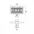 LED solarno zidno svetlo PHOENIX LED/15W/3,2V 3000/4000K IP65 6000 mAh
