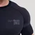 GymBeam OG1 Seamless T-shirt Black/Grey
