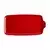 Ceramic platter, 31x16cm, Burgundy - Emile Henry
