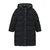Guess HOODED LS LONG PUFFER Črna