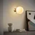 Opviq Zidna lampa Luminar-14156, 25x43x30cm, IP20, Zlatna boje