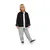 DICKIES Majica YOUTH MAPLETON  črna/bela