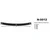 Trunk Edge Protector Strip Mitsubishi Outlander 2006-2012