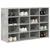 Ormar za cipele Beton siva 103 x 30 x 67 cm Konstruirano drvo