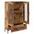 Highboard s ladicama Corona Staro drvo 69,5 x 31 x 115 cm