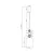 LED luster na sajli ARTE LED/12W/230V, prečnik 16 cm, mesing