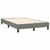 Vidaxl Box spring postelja z vzmetnico LED temno siva 120x200 cm blago