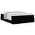 Otomanski okvir kreveta s madracem crni 140x200cm umjetna koža