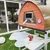 Pizza Party Peč na drva 70x70 - 1 kos (70nero + termometro)