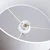 Sollux SL.1403 - Luster na sajli NOVA 1xE27/15W/230V, prečnik 30 cm, bela