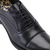 BASE LONDON Muške cipele WILSON BLACK WAXY crne