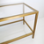 Hanah home TV Komoda Basic Gold TV501 Zlatna