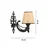 OPVIQ Zidna lampa Gloria Coral Natural Black