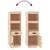 Visoka komoda 34 x 40 x 108,5 cm od masivne borovine