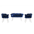 Hanah Home Balon 2122 Sofa set, Teget
