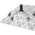 Decormat Podloga za stol Pattern in triangles 140x100 cm 2 cm